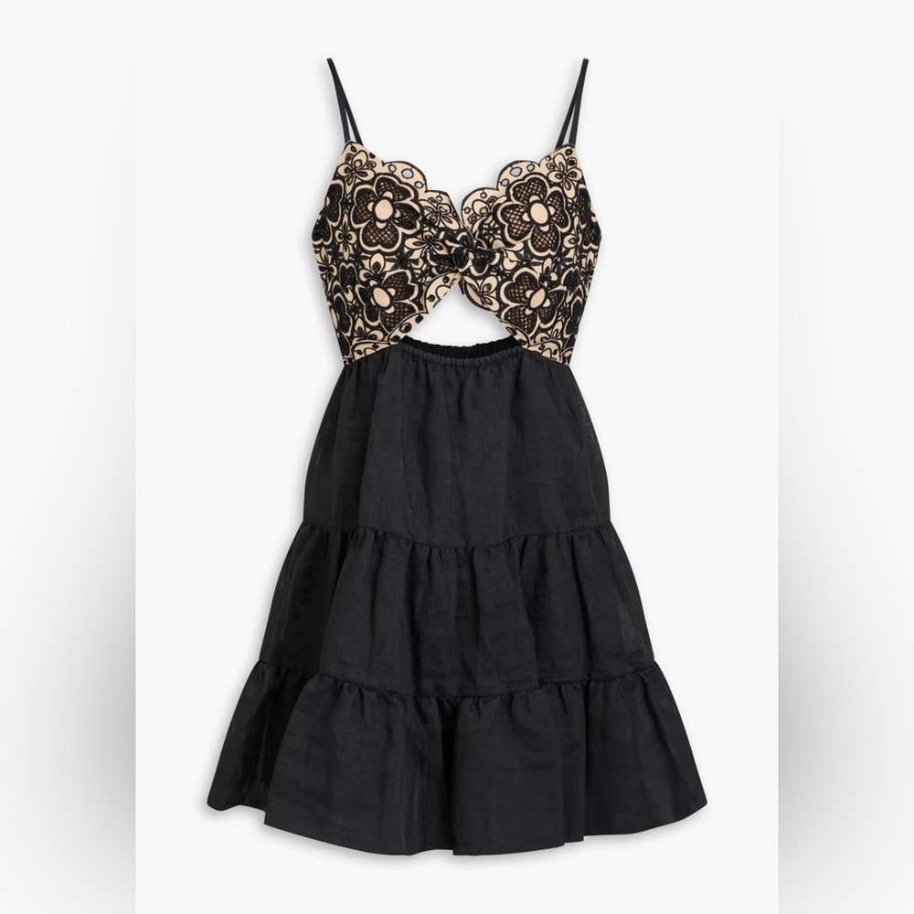 NWT) Sandro cut out mini dress 34